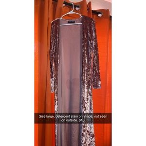 Long long sleeve cardigan